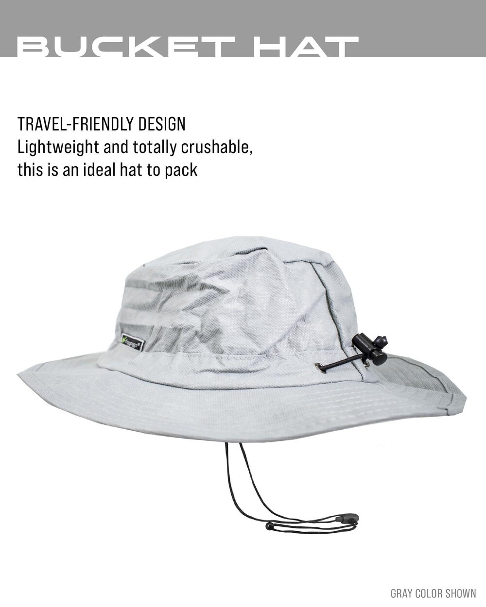 1700 Bucket Hat, Waterproof, Breathable, Sun Protection - Picture 4 of 7